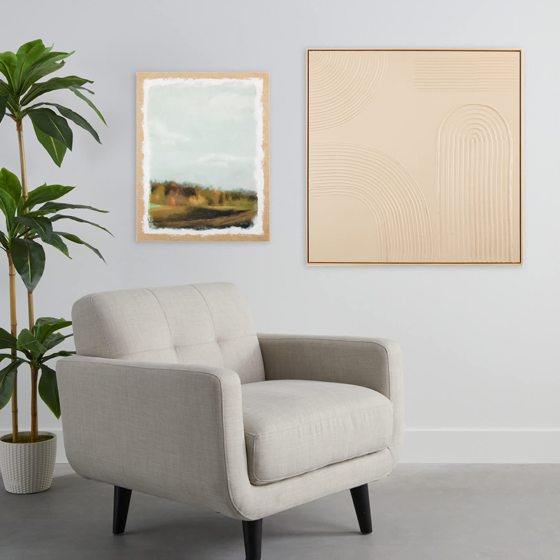 Landscape Canvas Wall Art, 28x22