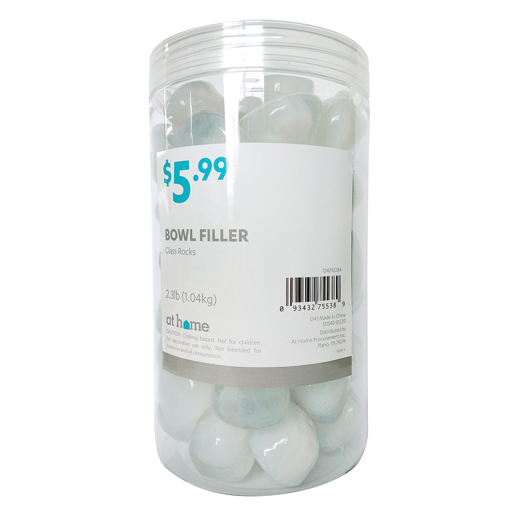 Milky Moonstone Rock Filler, 32oz