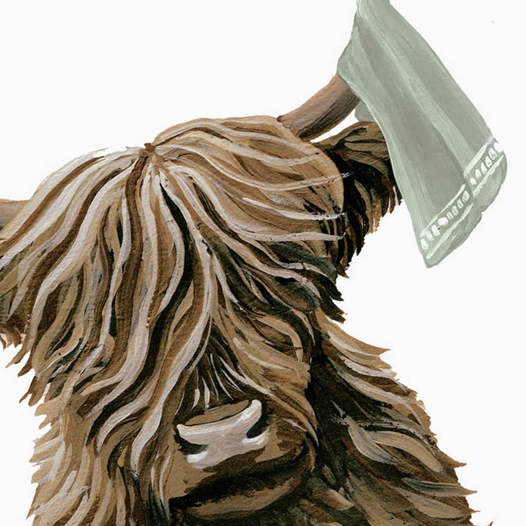 Highland Cow Kitchen Canvas Wall Art, 18x24
