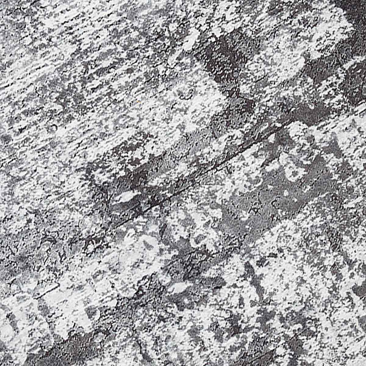 (D612) Crosby St. Freya Black Abstract Accent Rug, 3x5
