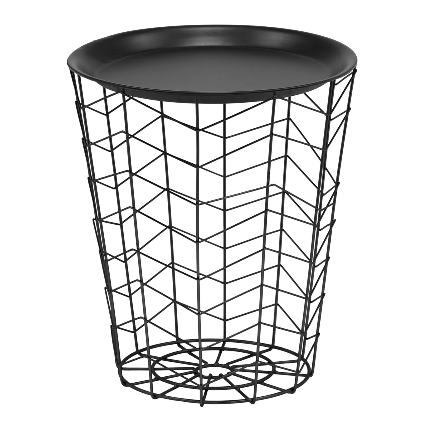 Brody Accent Table, Black