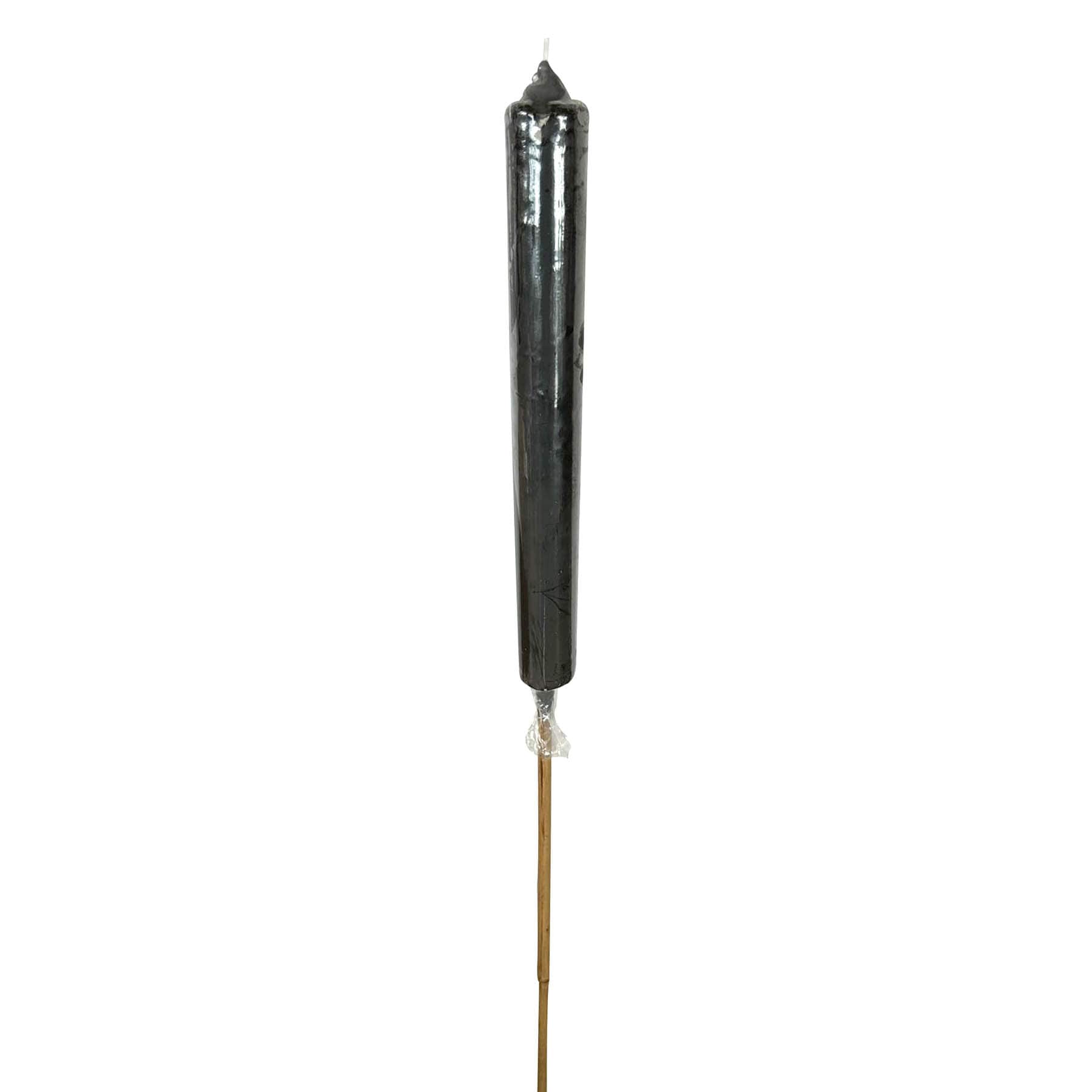 Black Citronella Flare Candle, 7oz