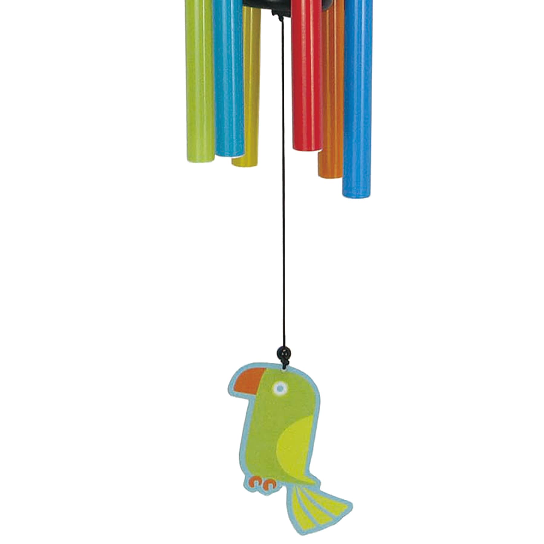 Sunny Club Colorful Metal & Wood Wind Chime, 27"
