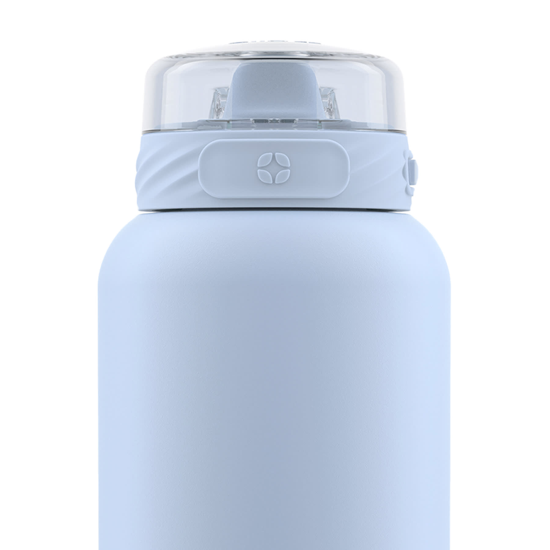 Ello Halogen Blue Stainless Steel Cooper Water Bottle, 32oz