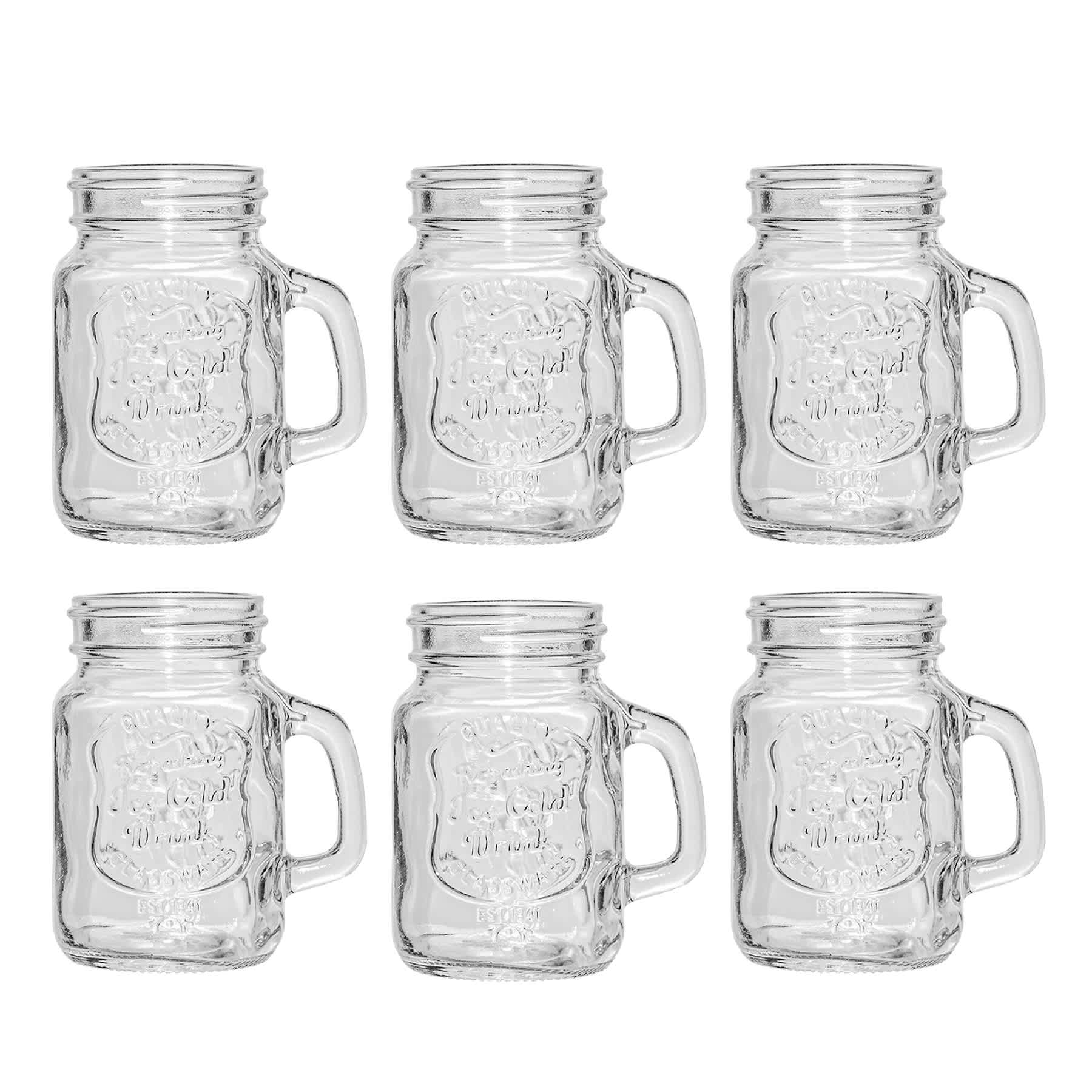 Set of 6 Retroware Shot Glasses, 5oz