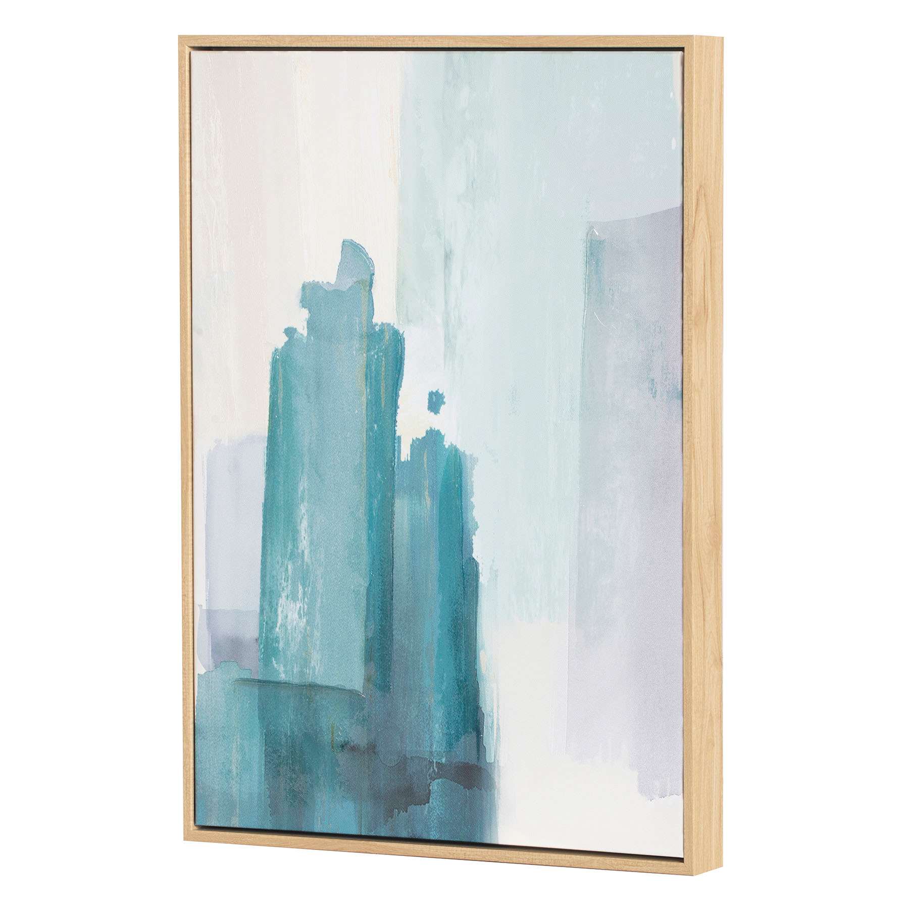 Framed Abstract Canvas Wall Art, 18x24