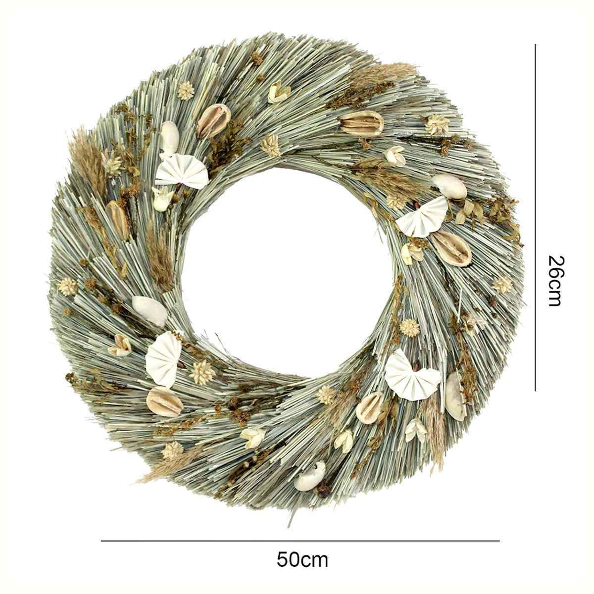 Dried Botanical Wreath, 20"
