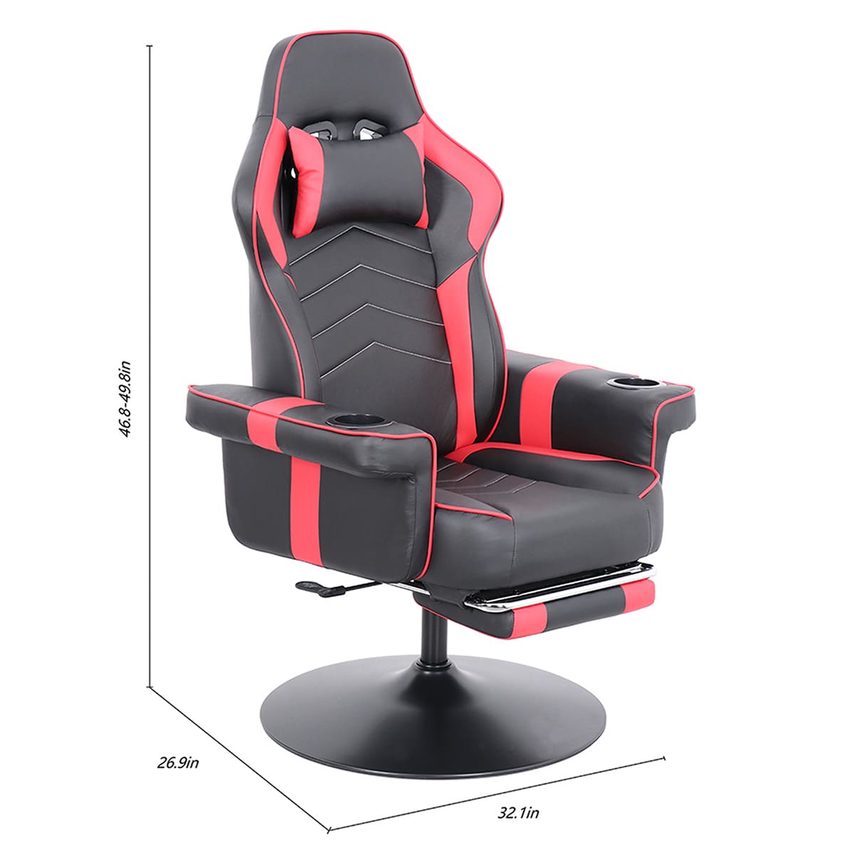 Commander Gaming Chair, Black & Red
