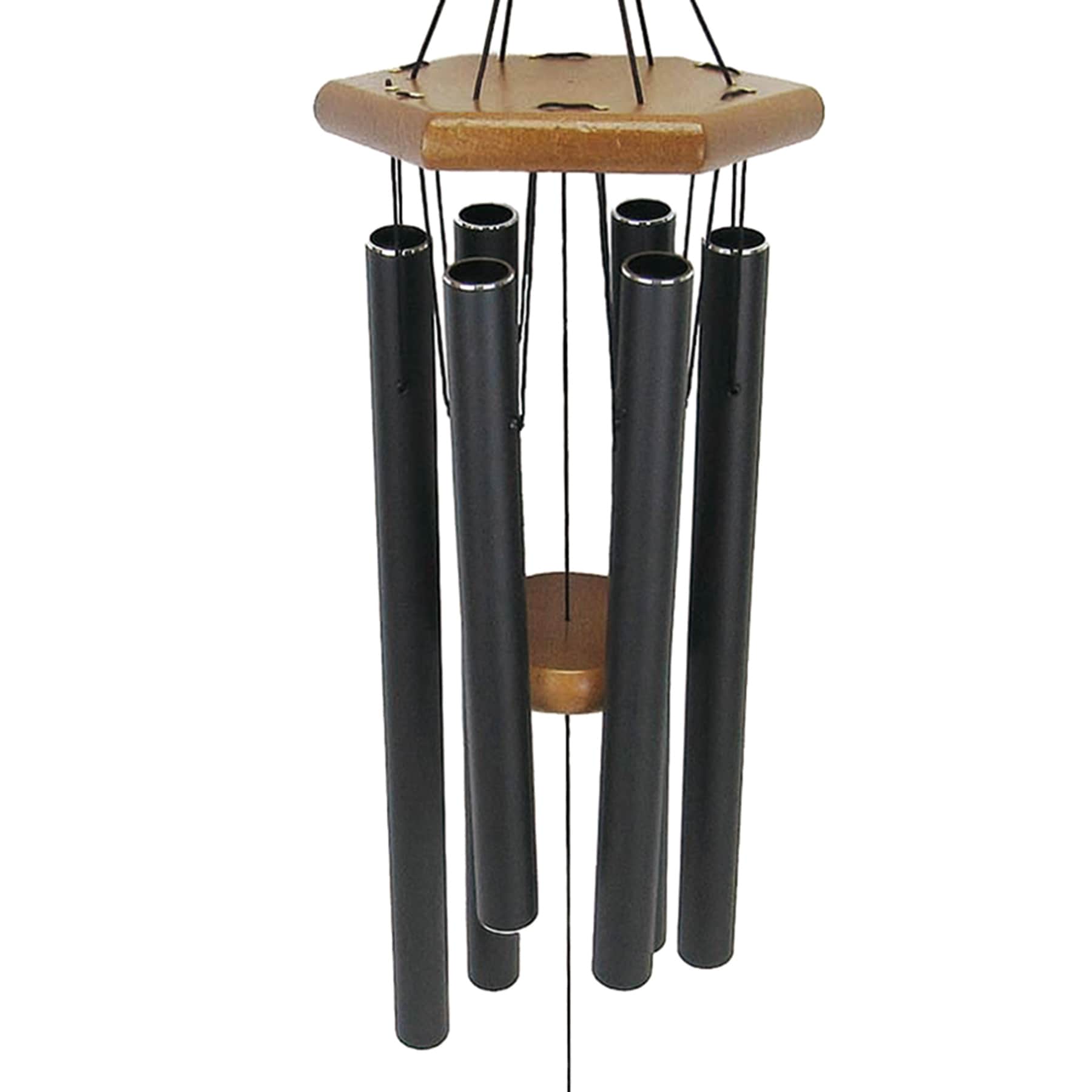 Metal & Wood Wind Chime, 24"