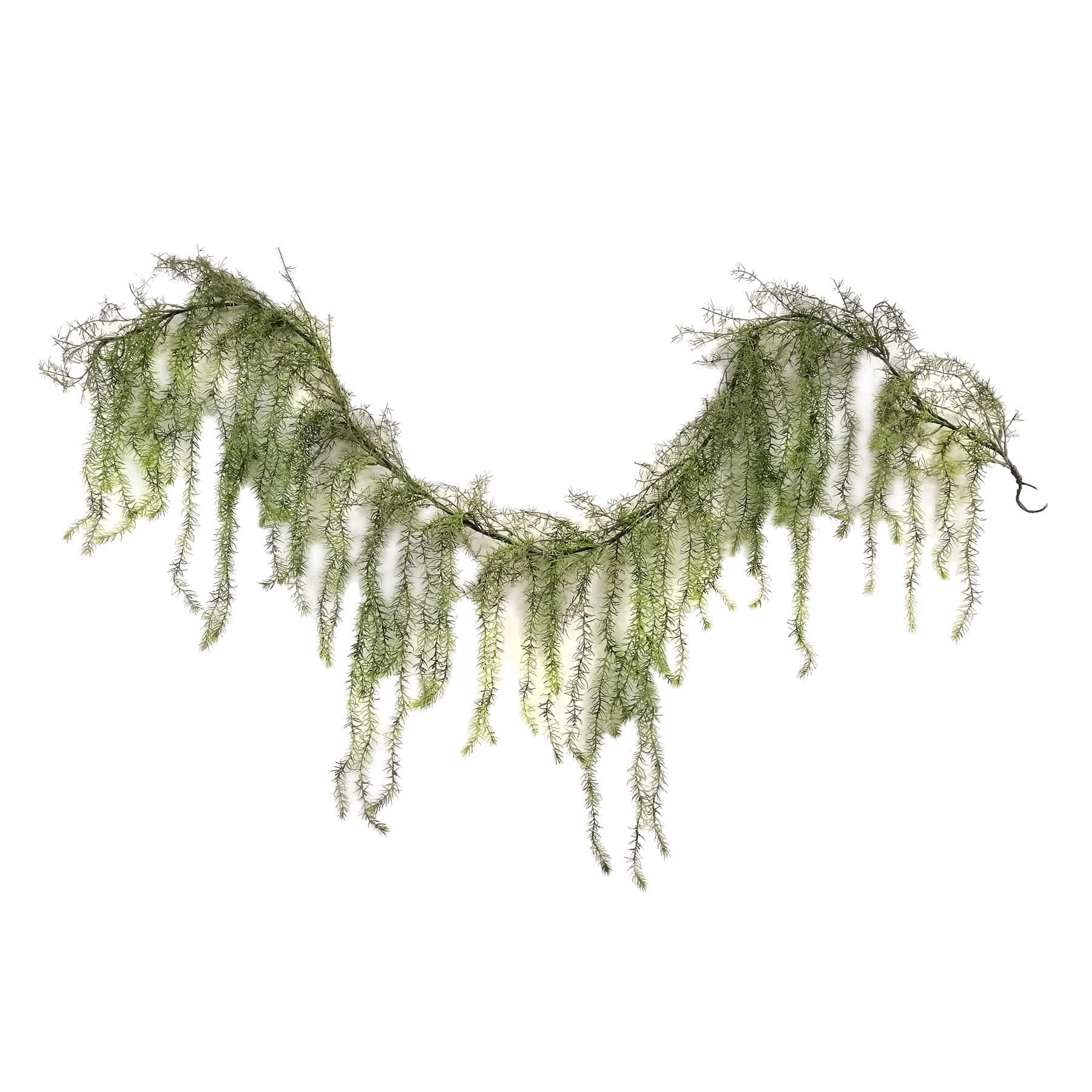 Grim Gardens Moss Garland, 72"