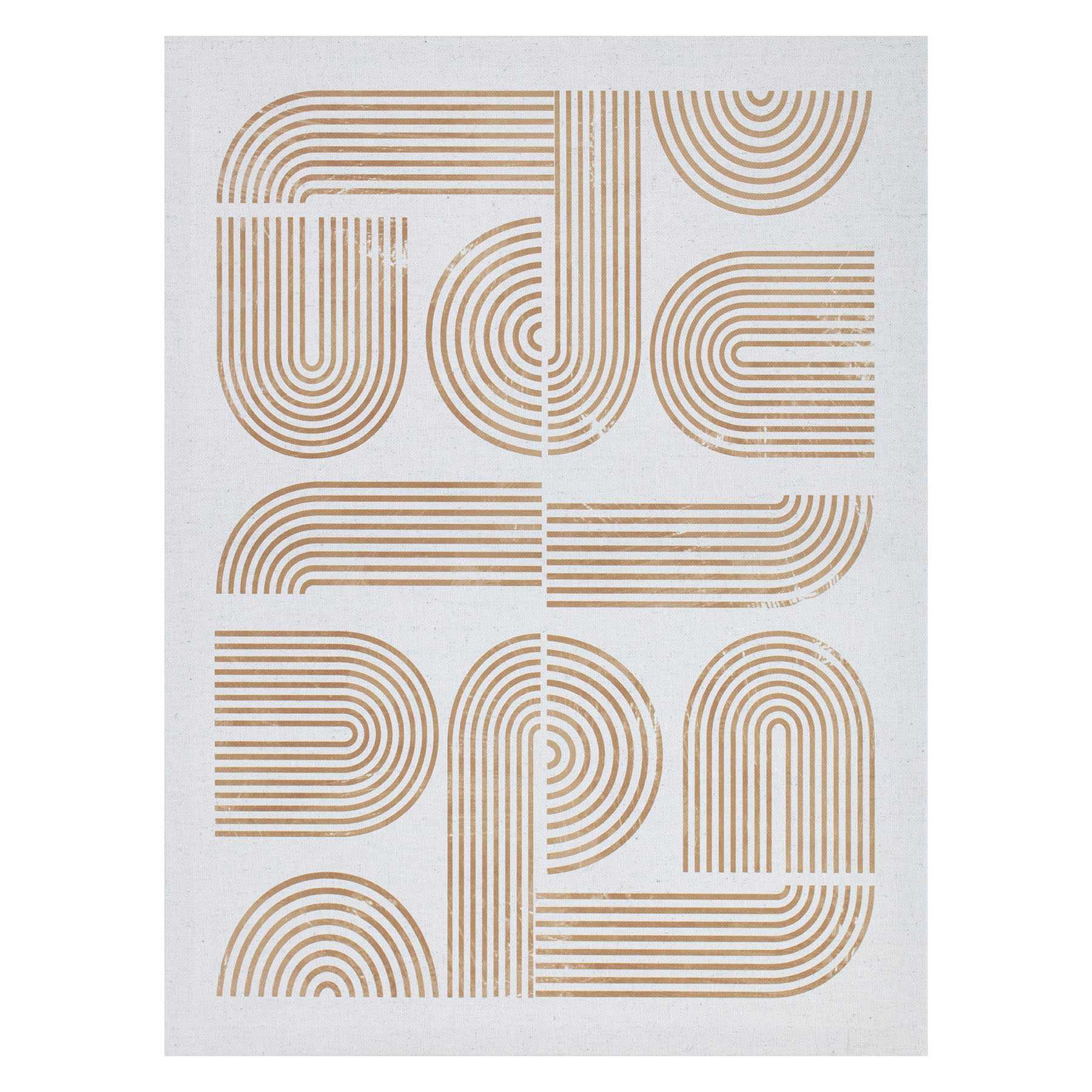 Abstract Shapes Canvas Wall Art, 12x16