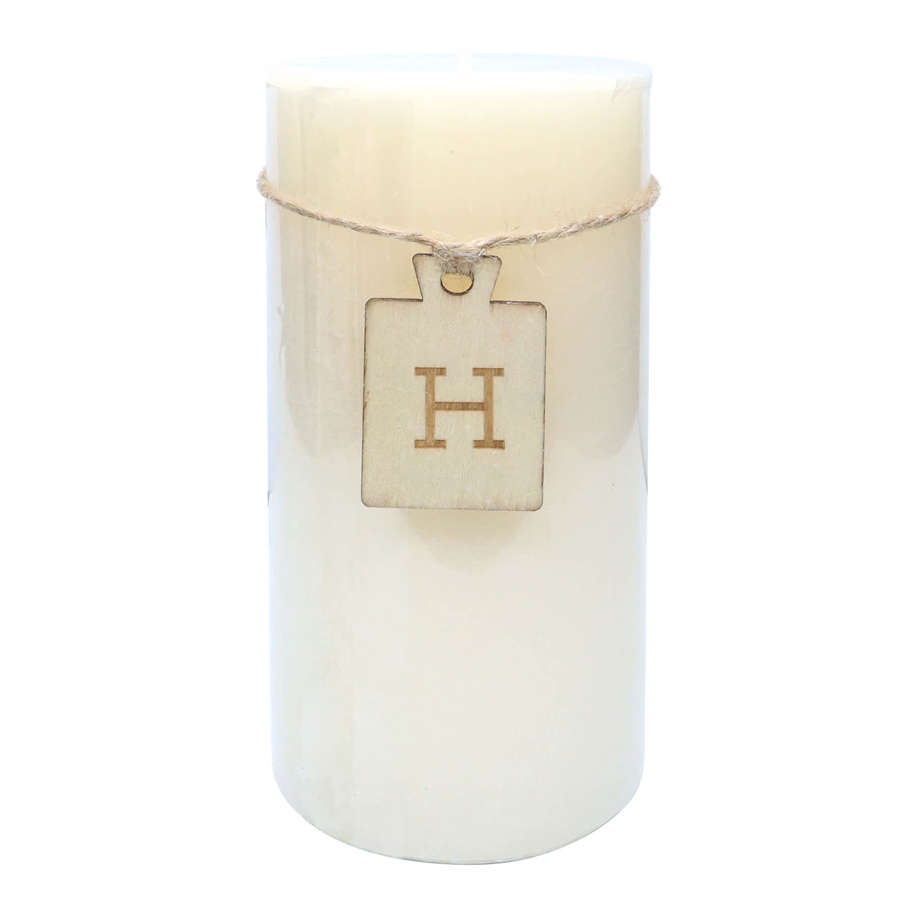 Honeybloom Ivory Unscented Pillar Candle, 3x6