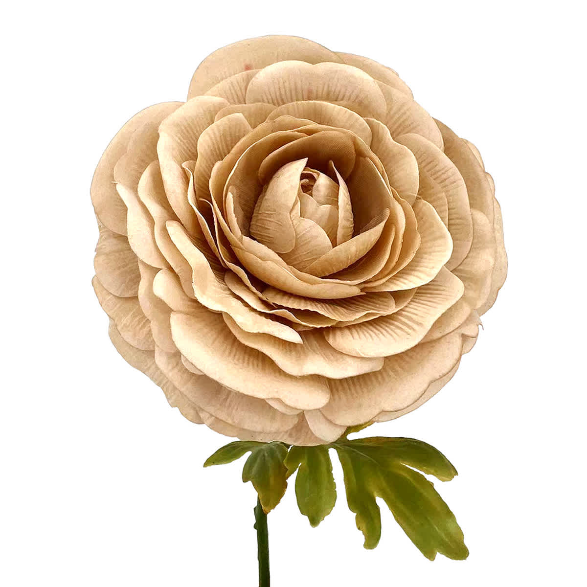 Willow Crossley Pink Real Feel Fabric Ranunculus Floral Pick, 12"