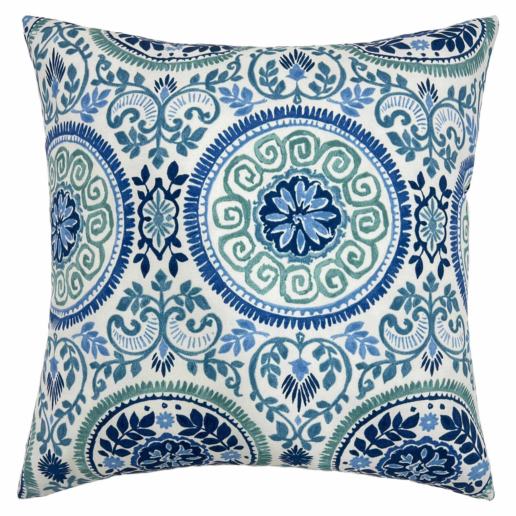 Honeybloom Finley Coast Oversized Square Outdoor Throw Pillow, 20"