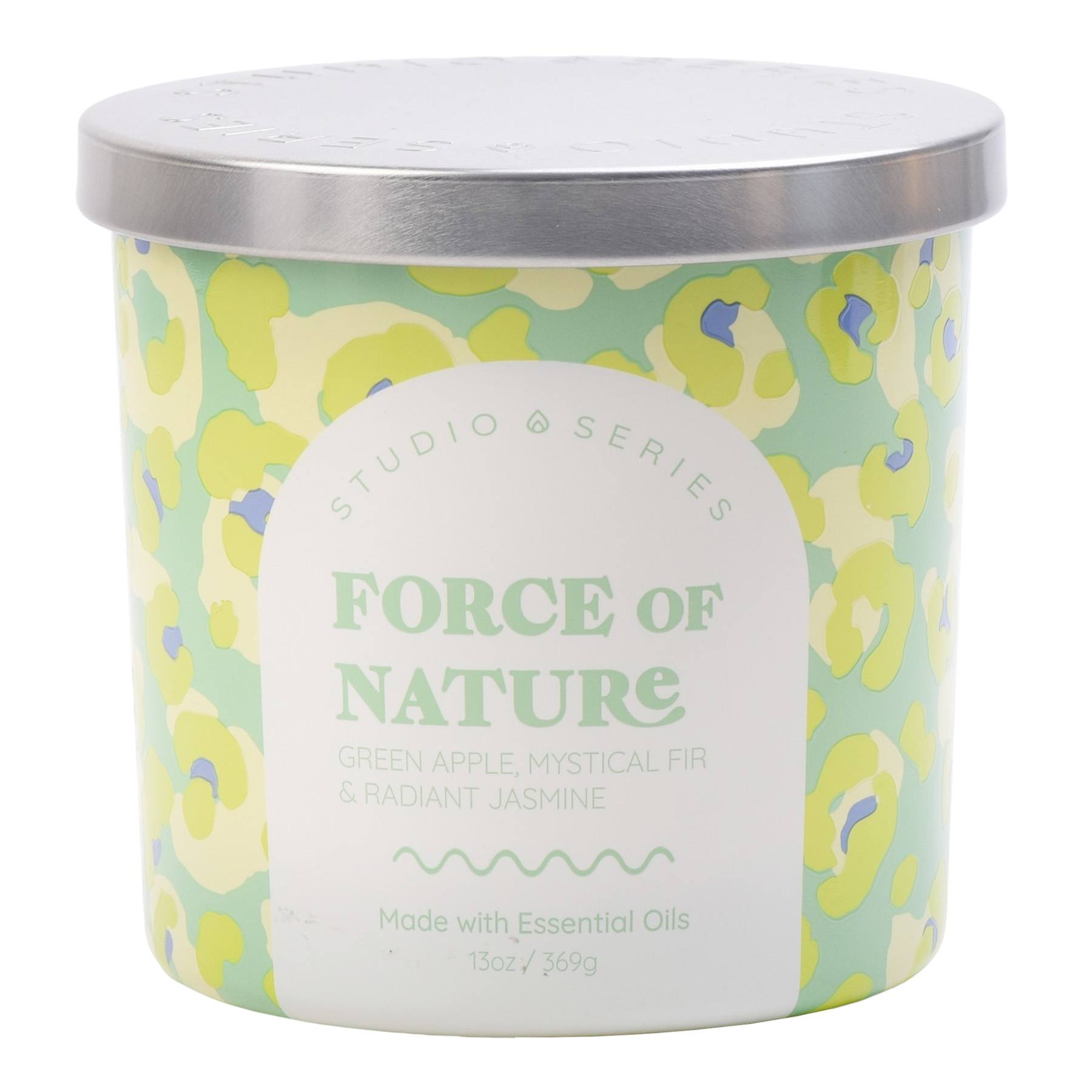 Force of Nature Scented Jar Candle, 13oz