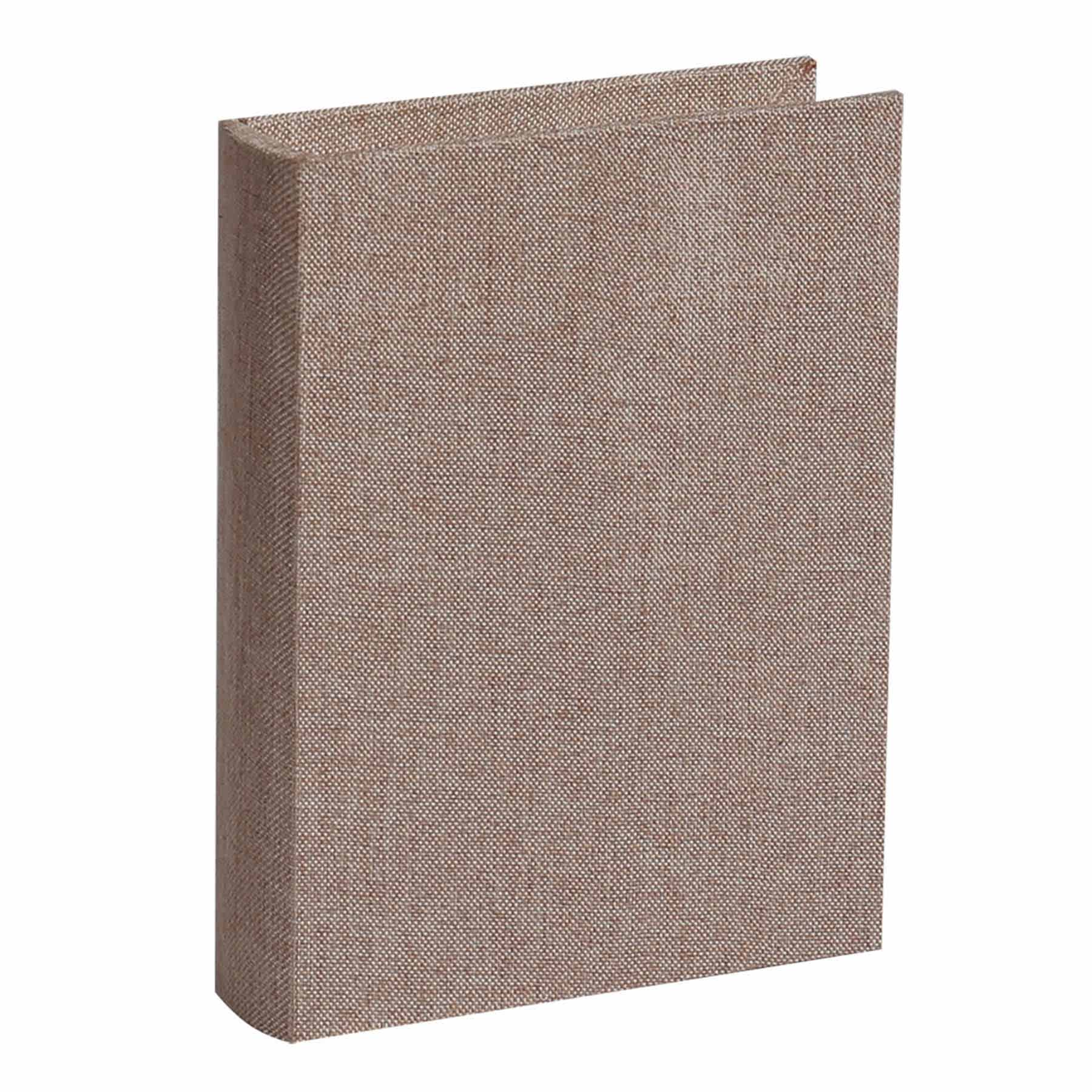 Tan Linen Book Box, 11"