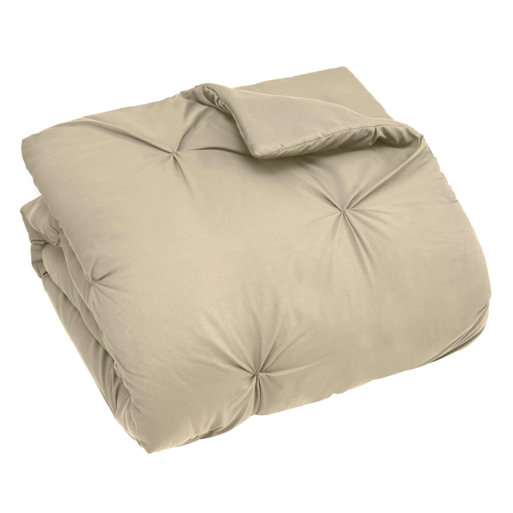 5-Piece Blanca Taupe Comforter Set, King