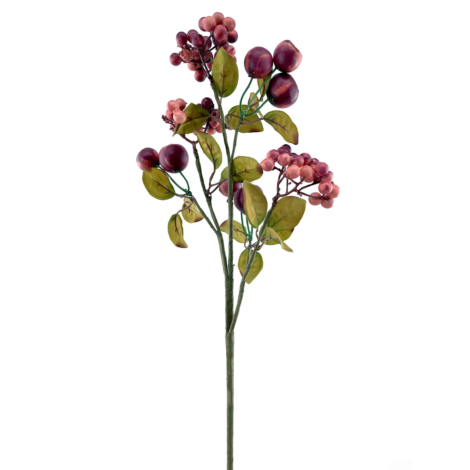 Pink Berries Stem, 19"