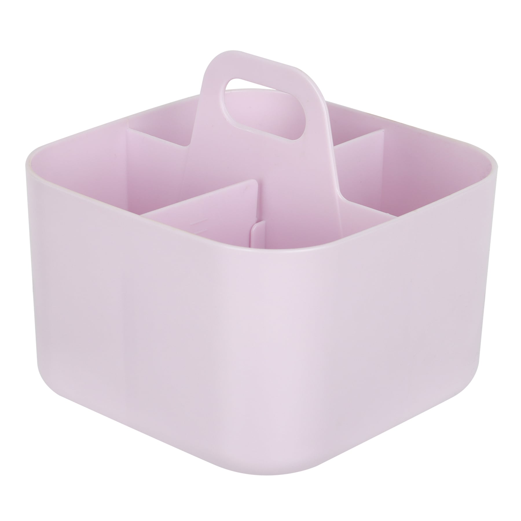 4-Compartment Office Caddy Organizer, Lavender