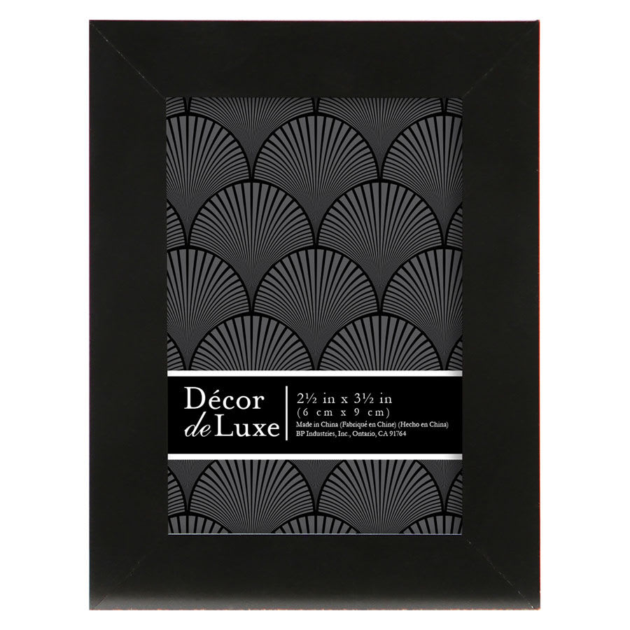 Black Tabletop Picture Frame, 2.5x3.5