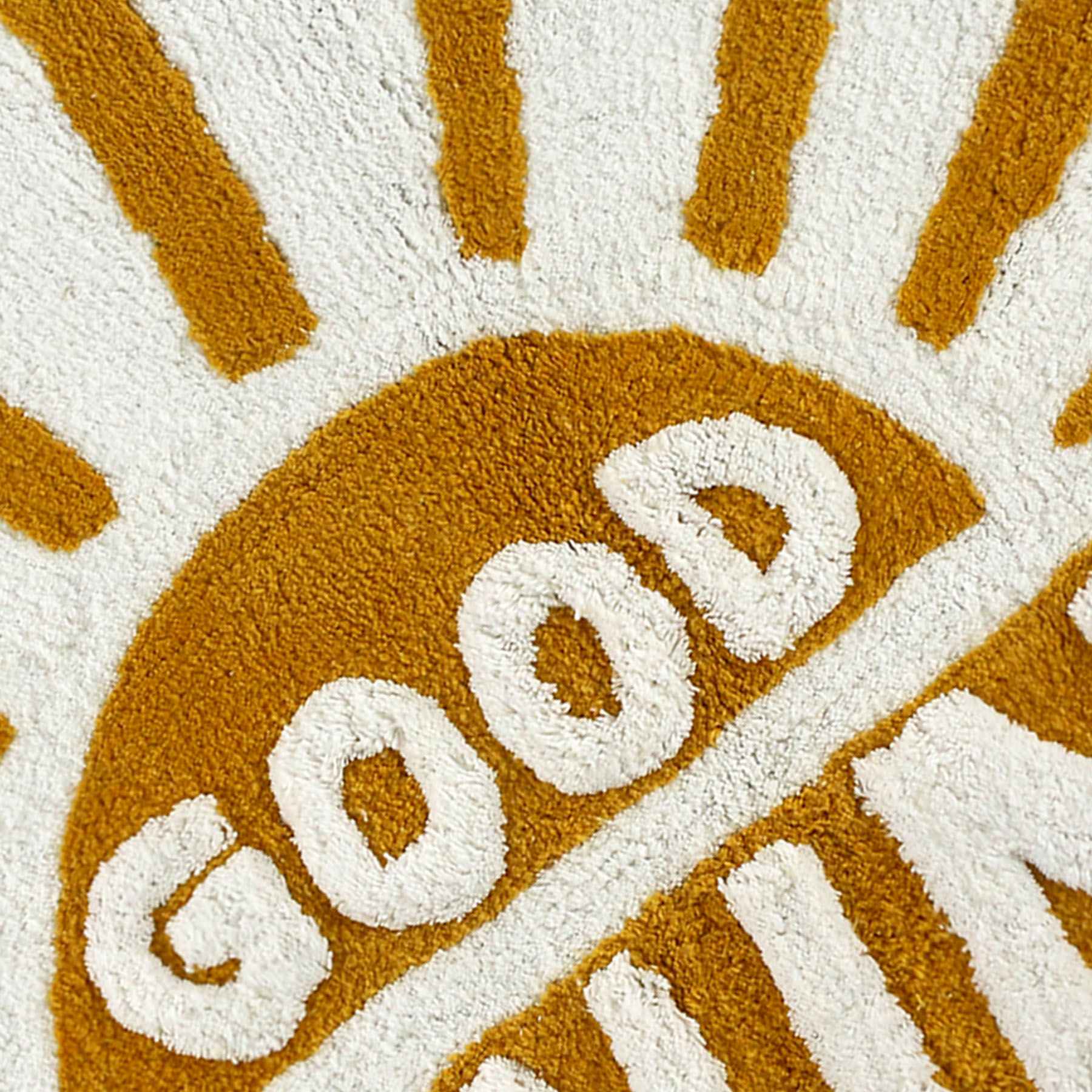 Good Morning Tufted Bath Rug, 20x30