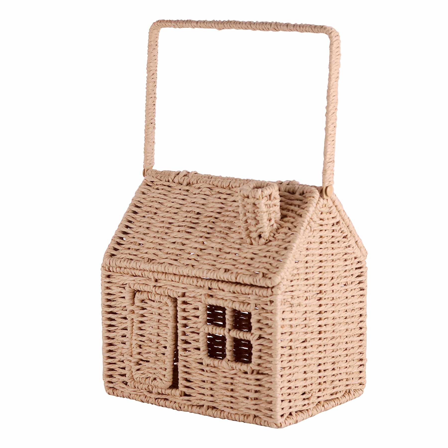 Honeybloom Wicker House Storage Basket, 8x14