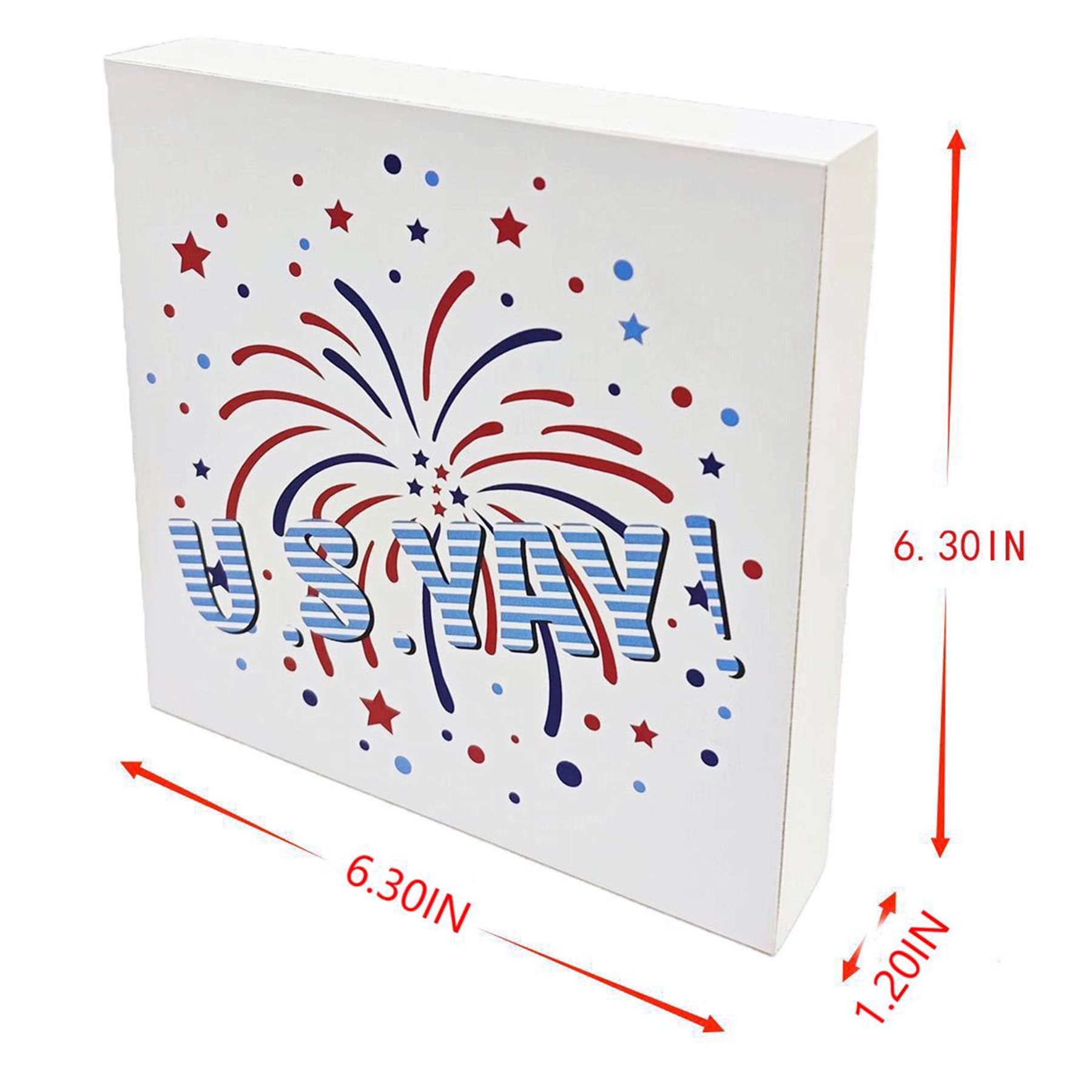 US-Yay Firework Tabletop Décor