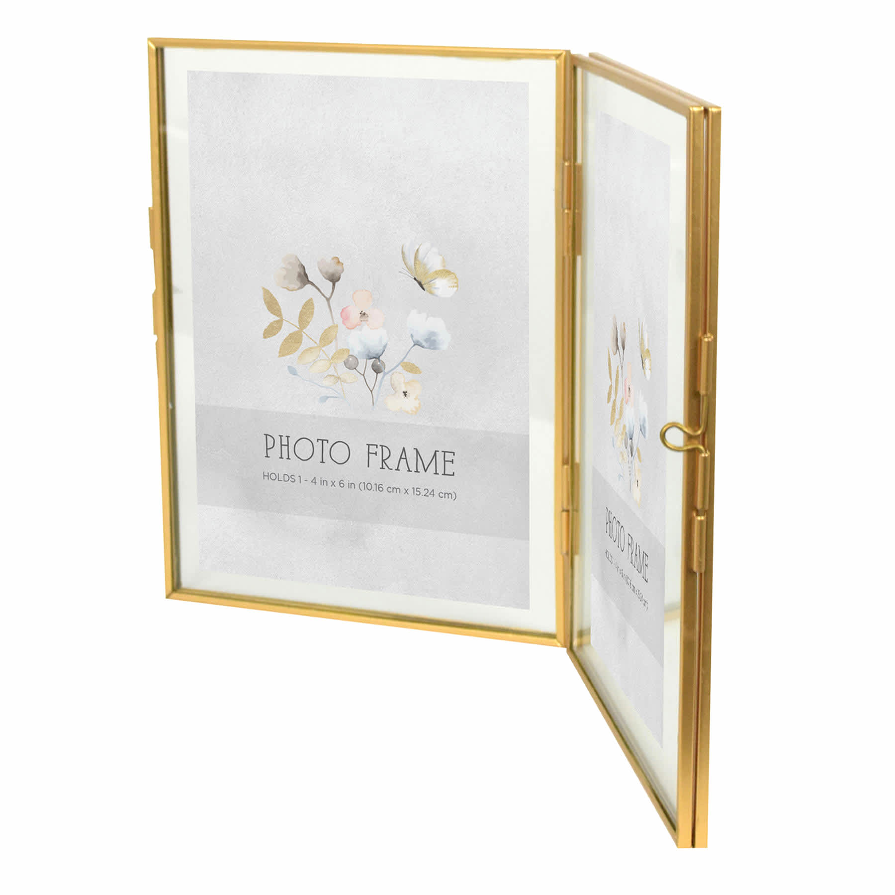 Double Fold Multi Tabletop Picture Frame, 12x8