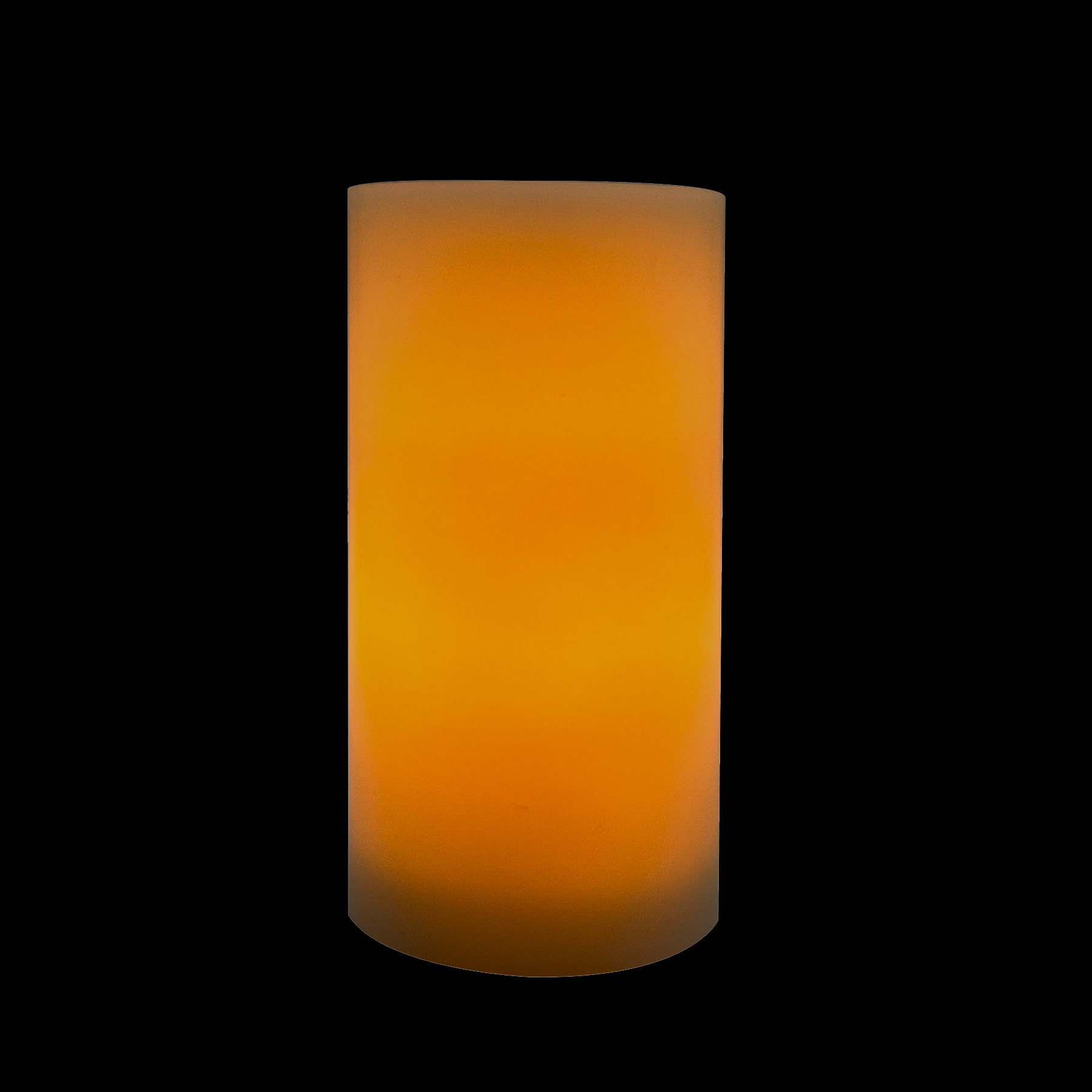 Ivory LED Flameless Pillar Candle, 3x6