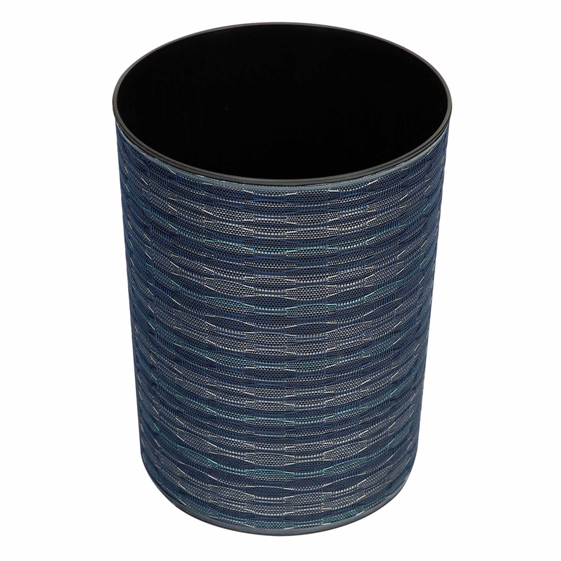 Deco Wrap Wastebasket, Navy Blue