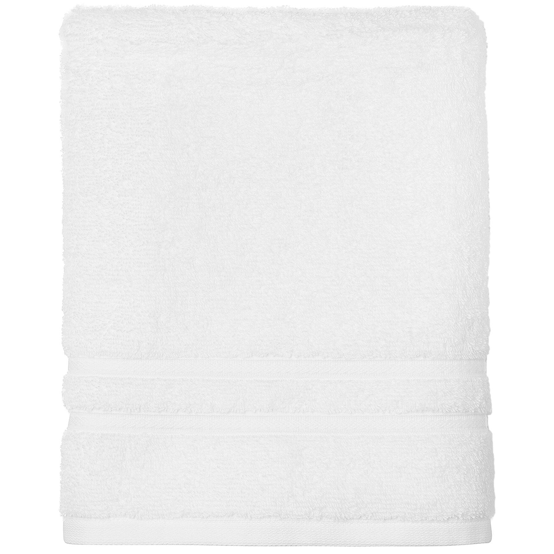 Essential White Bath Towel, 30x52
