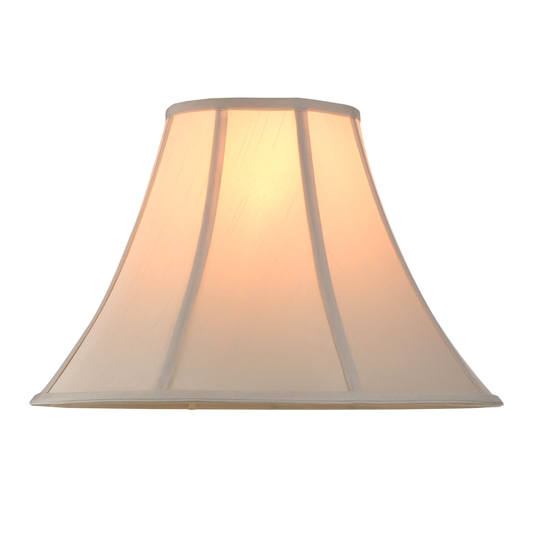 Ivory Round Bell Large Table Lamp Shade, 17x7x12