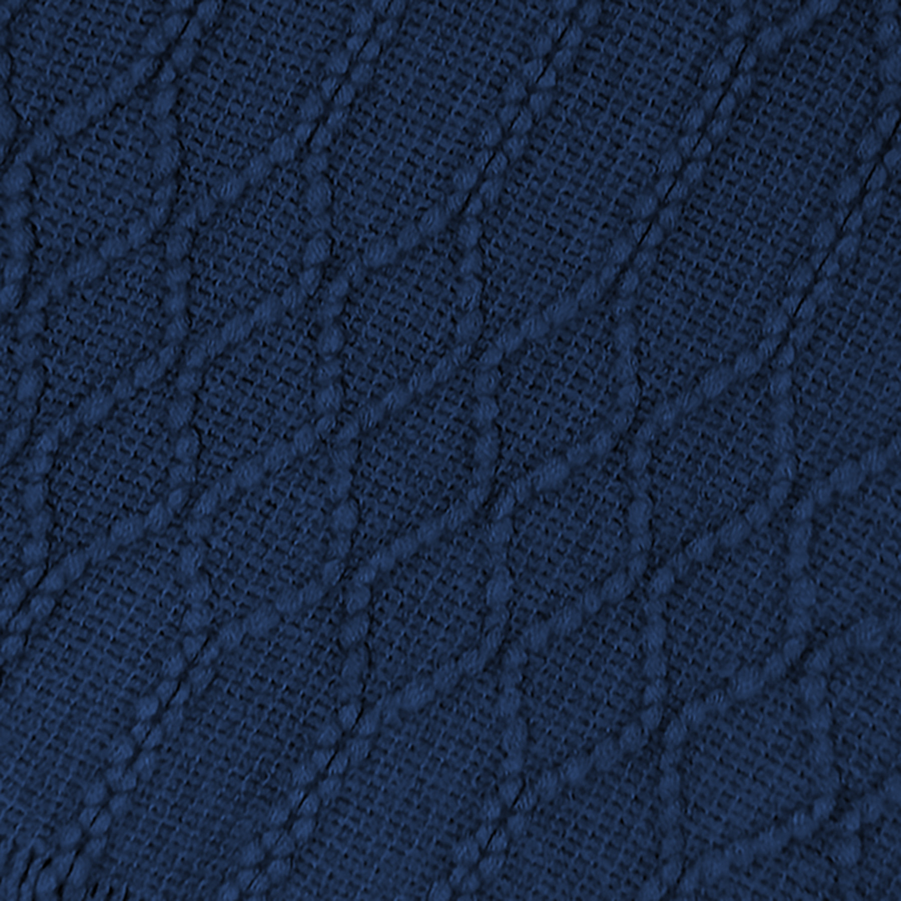 Beverly Poseidon Blue Throw Blanket, 50x60