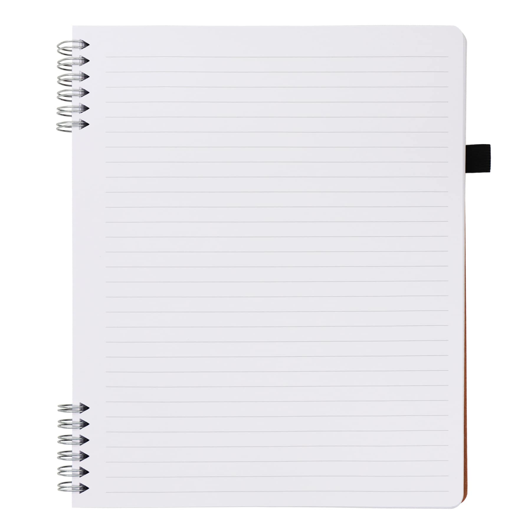 Brown Kraft paper spiral journal