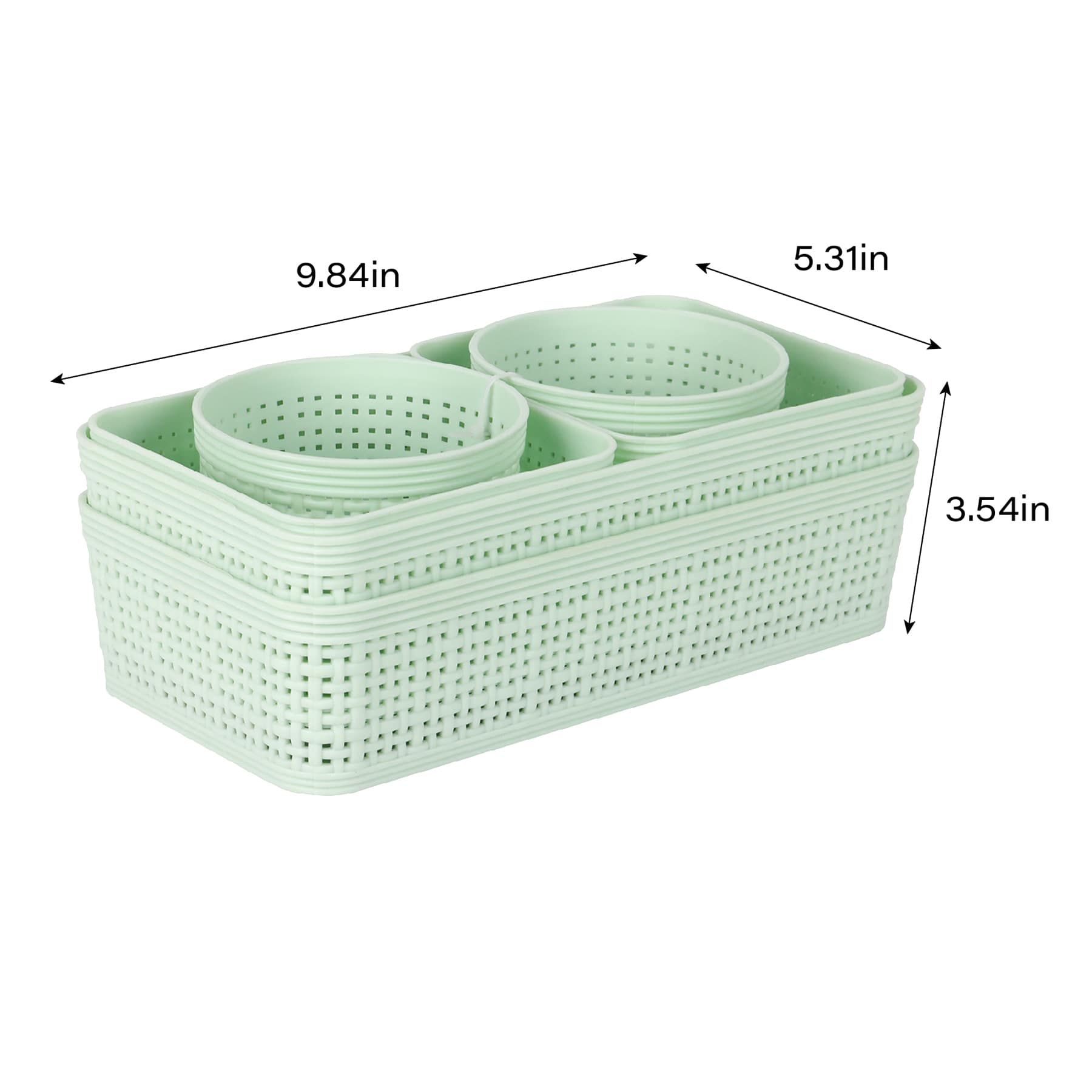 6-Piece Storage Set, Mint