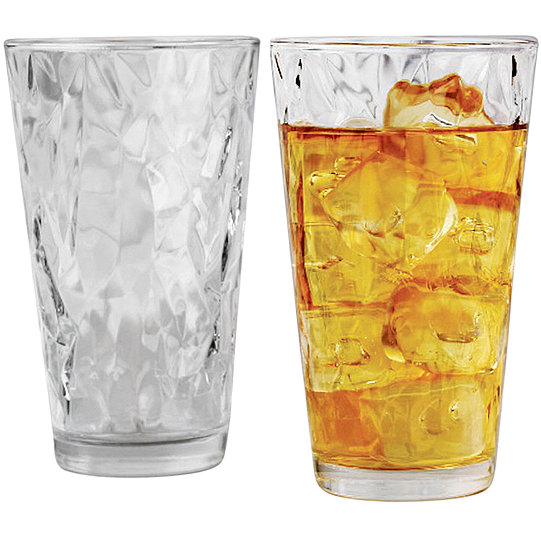 10-Piece Cabrini Glass Cooler Set, 15.75oz