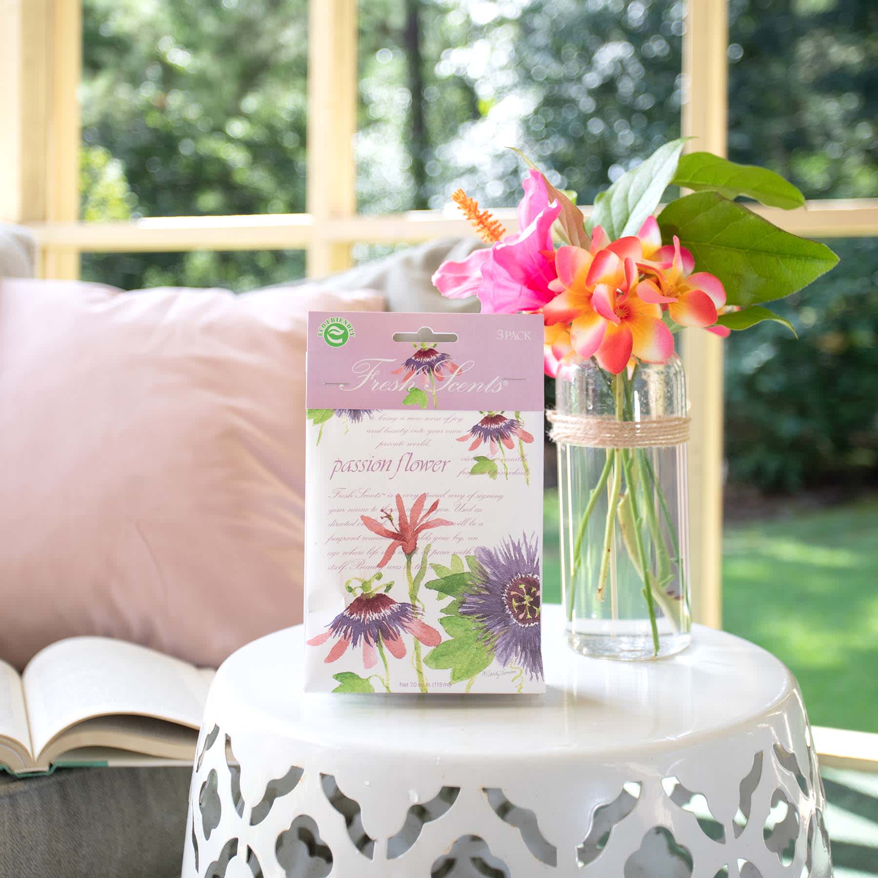 3-Pack Passion Flower Scented Sachets