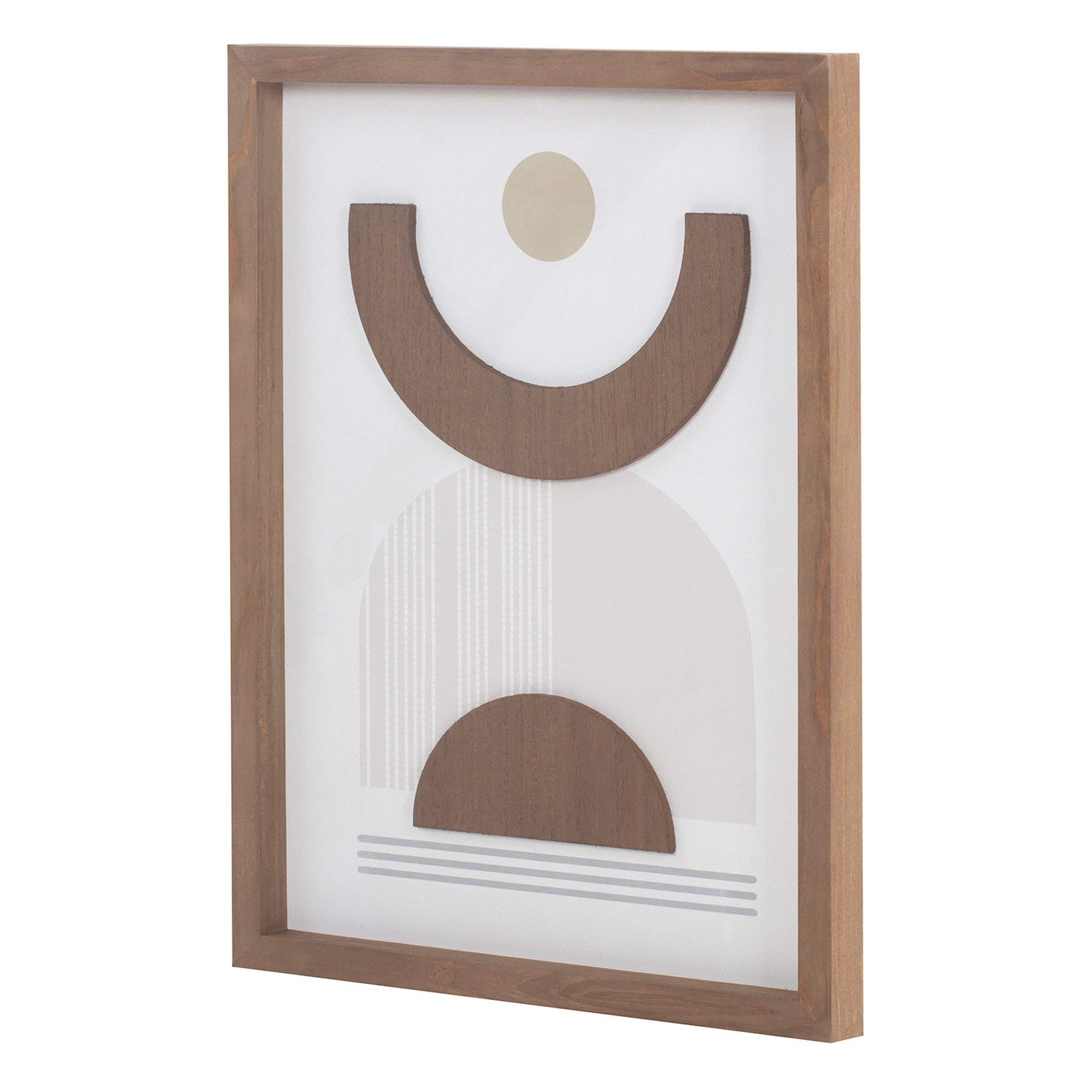 Cutout Abstract Wooden Wall Art, 12x16