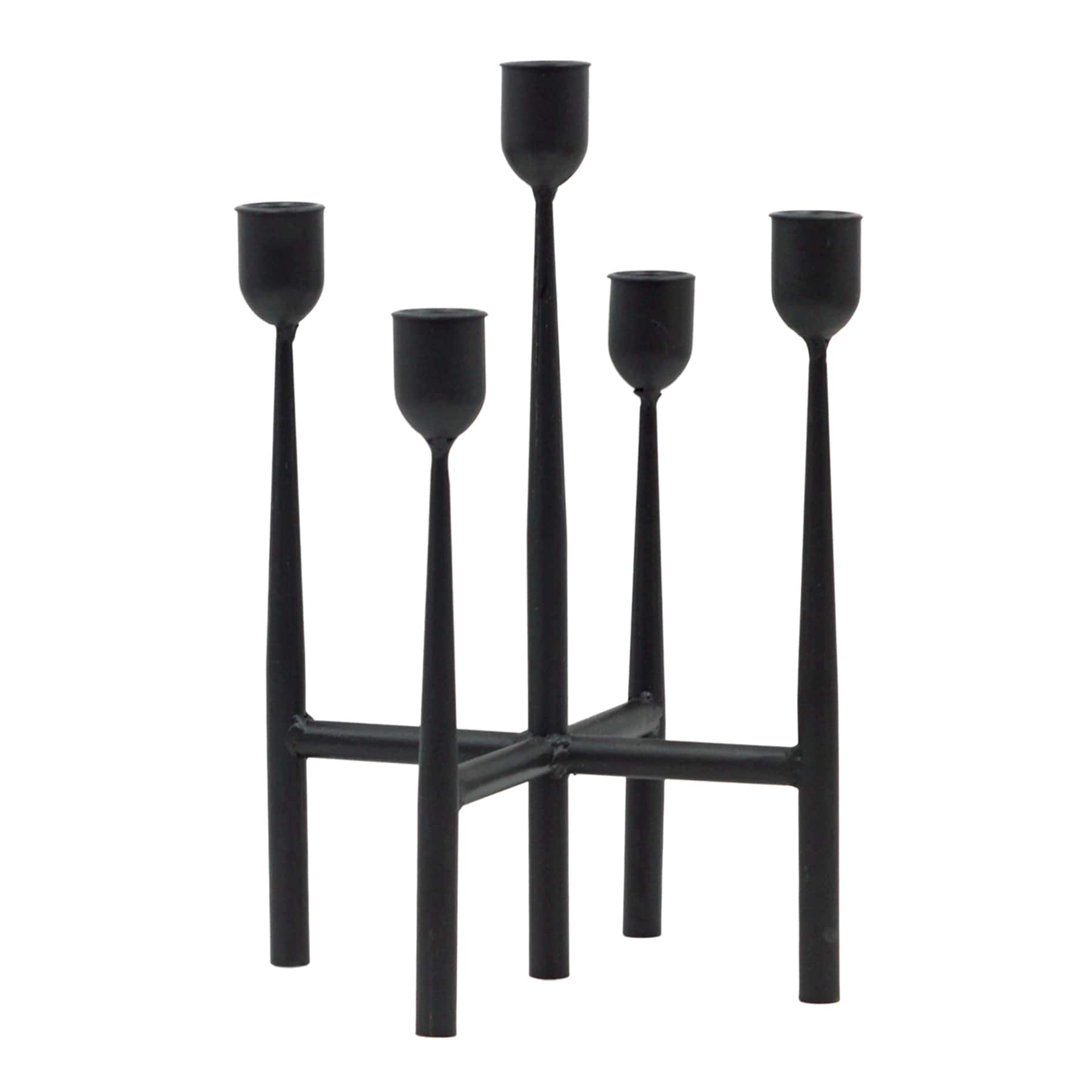 Black Multi Taper Candle Holder, 8x12
