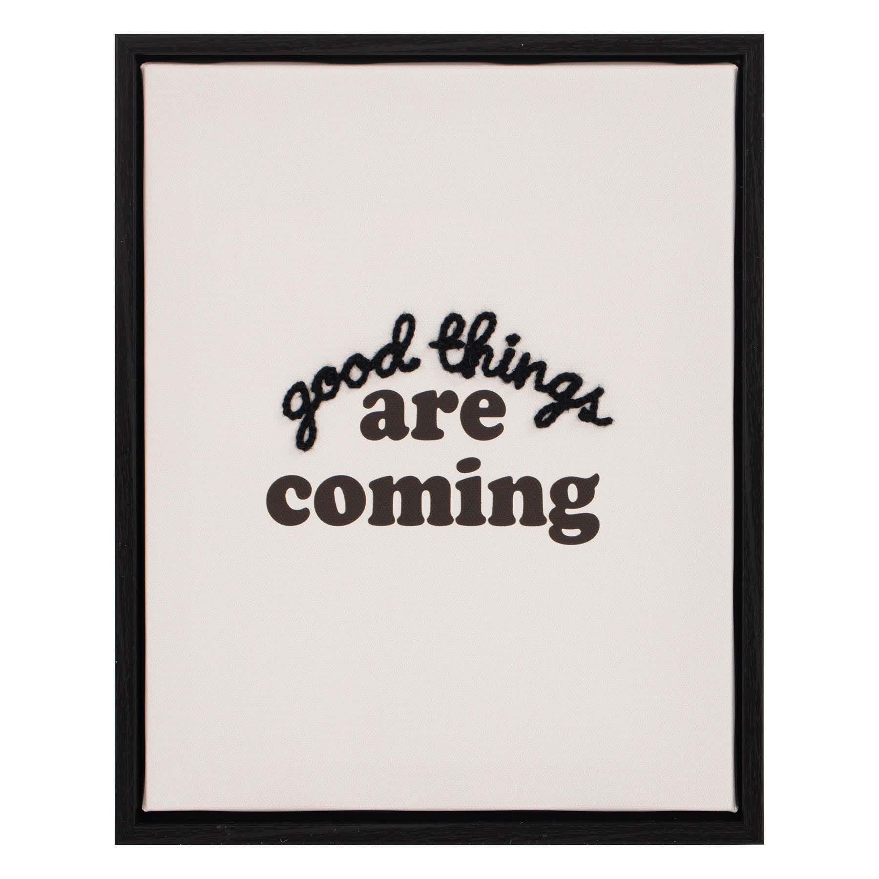 Good Things Coming Framed Art, 8x10