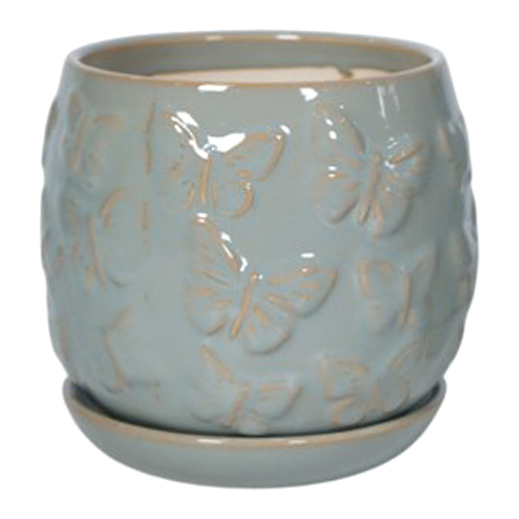 Indoor Sage Butterfly Planter, Medium
