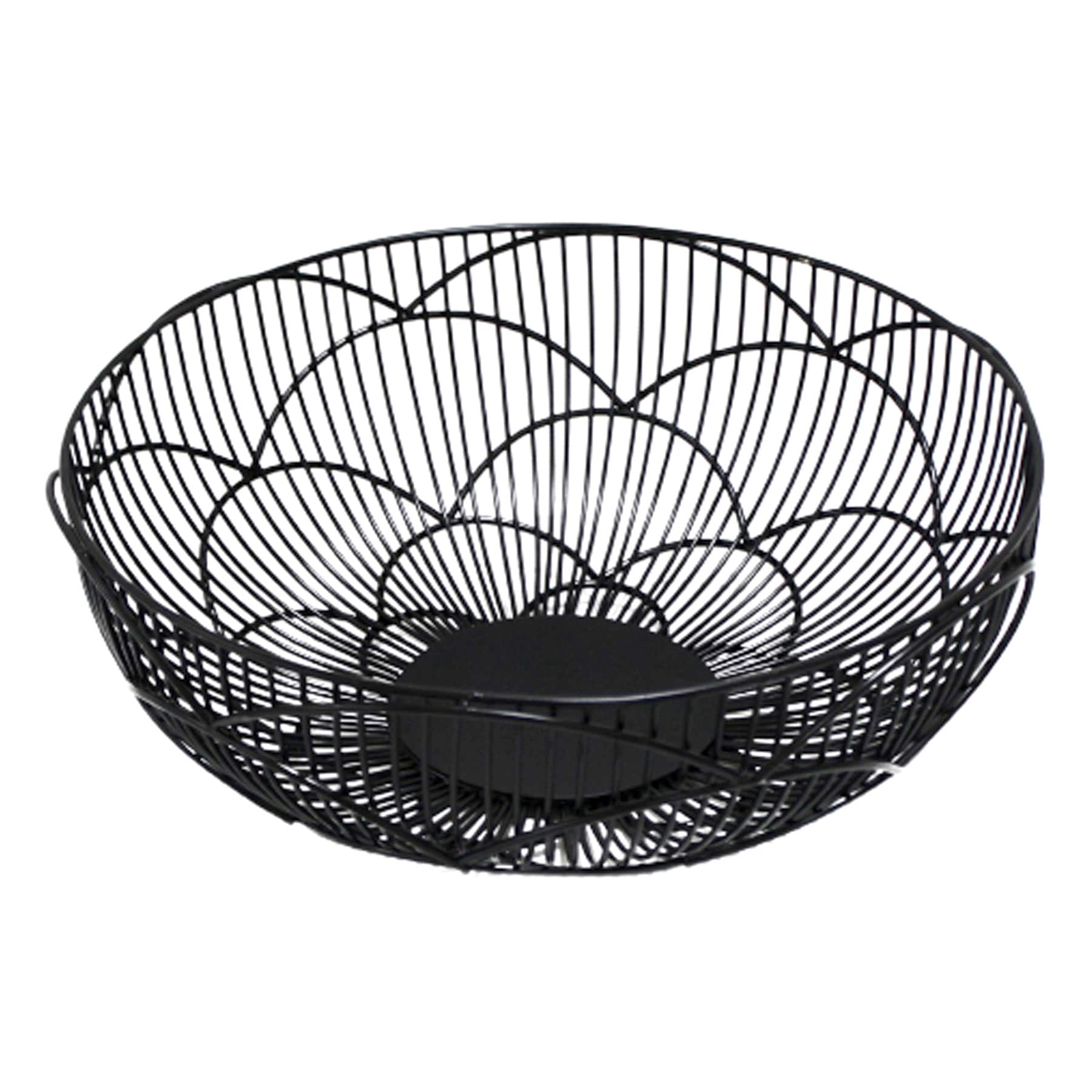 Tracey Boyd Black Wire Bowl, 15.5"