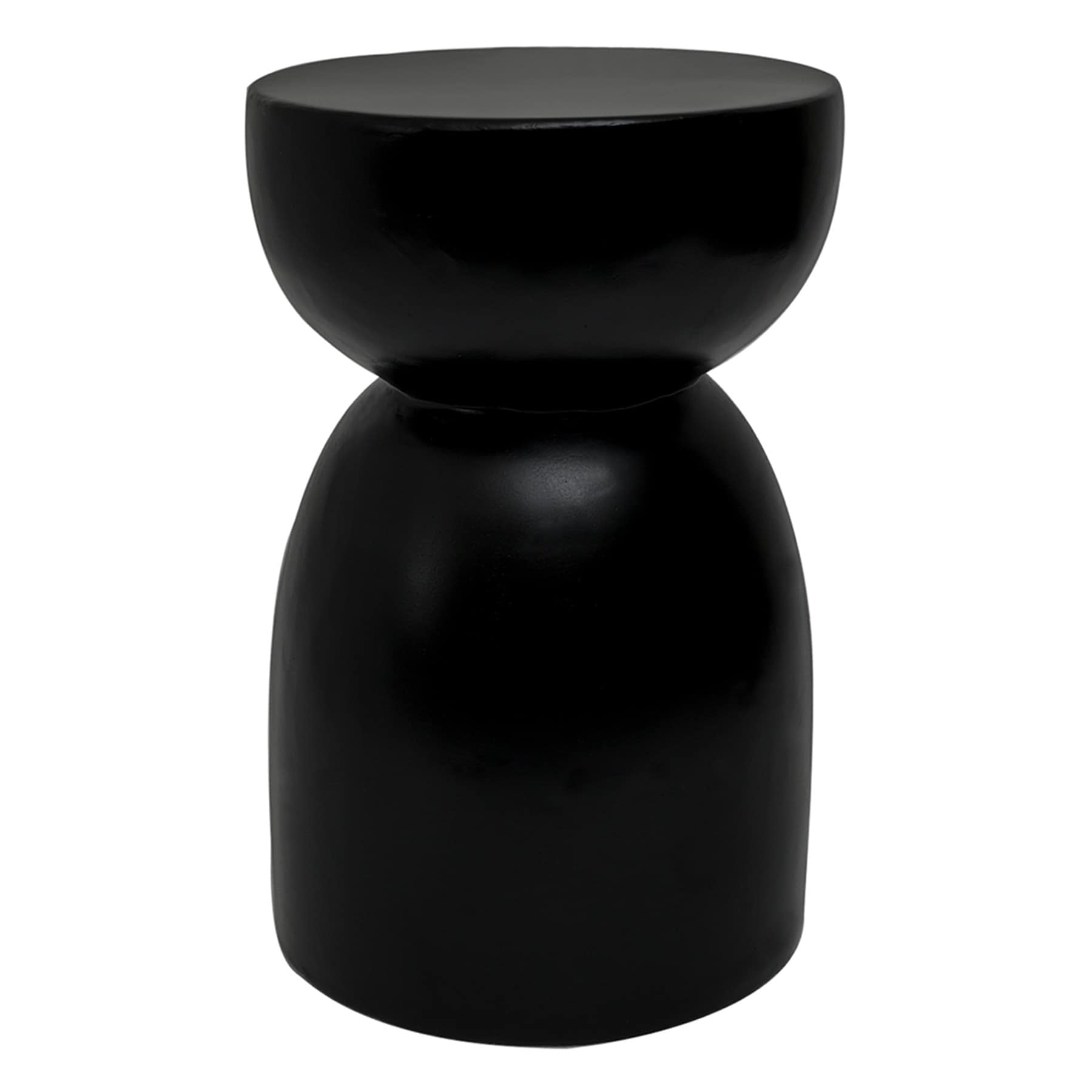 Cade Wooden Accent Table, Black