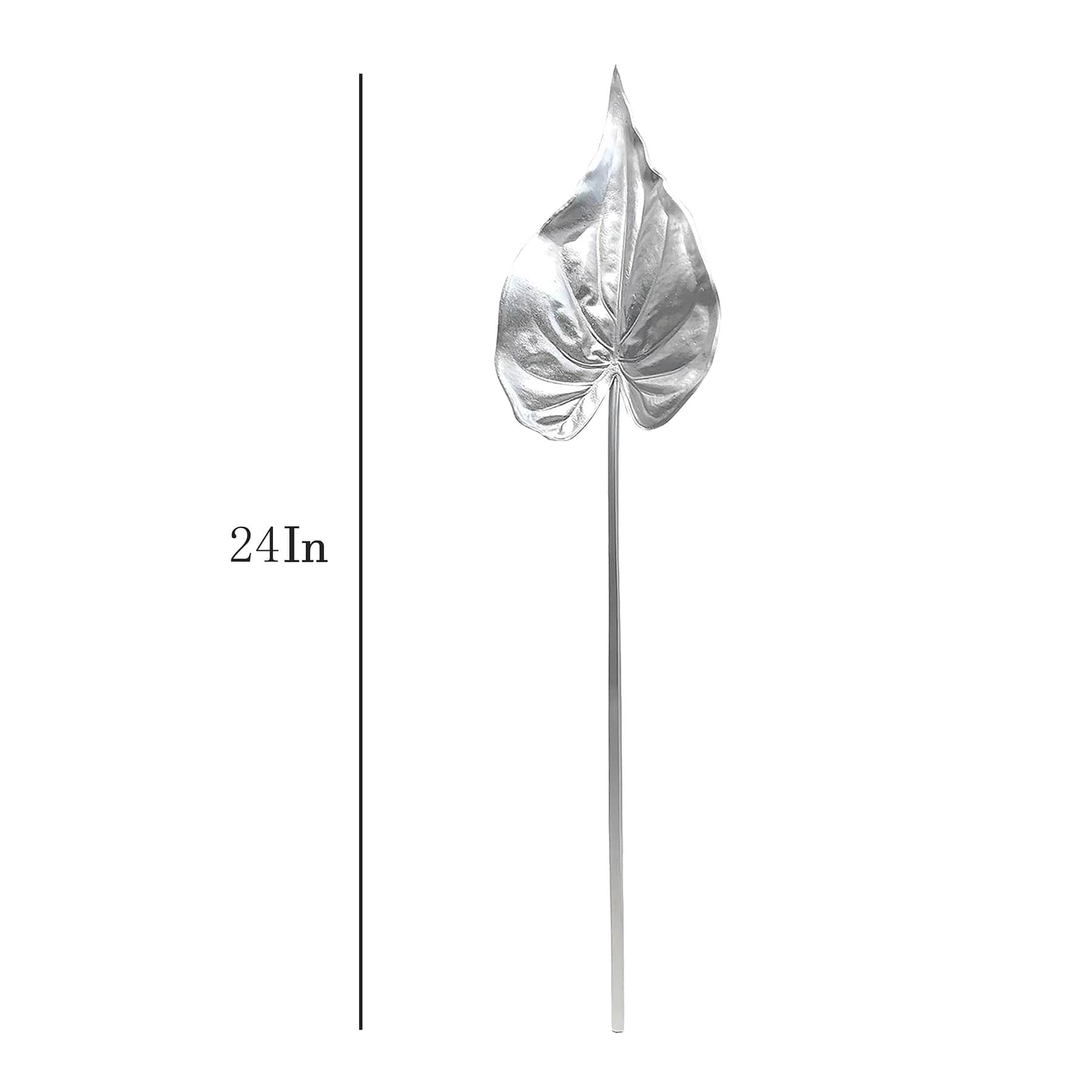 Silver Real-Feel Stem, 24"