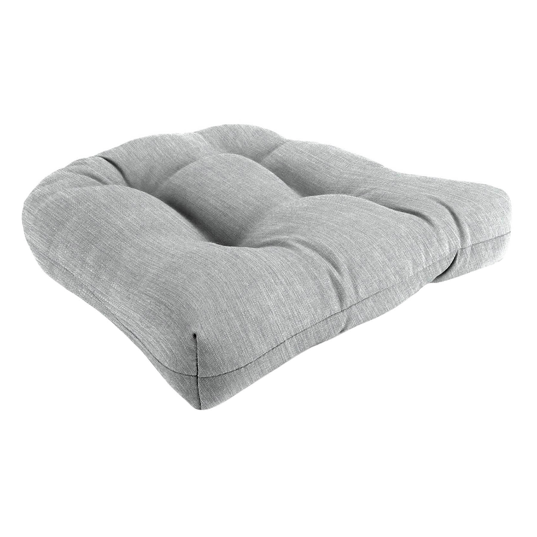Tahiti Silver Outdoor Wicker Seat Cushion