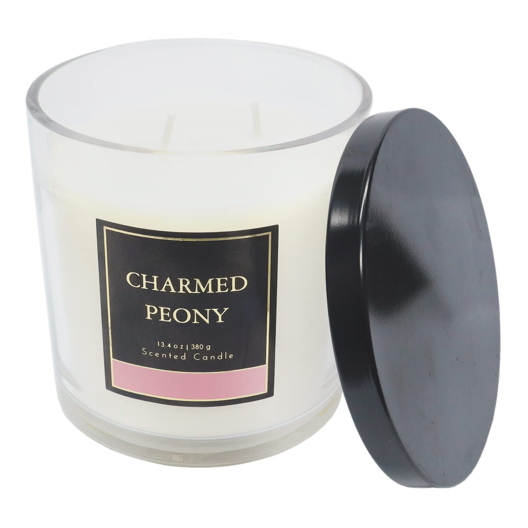 Charmed Peony Scented Jar Candle, 13.4oz