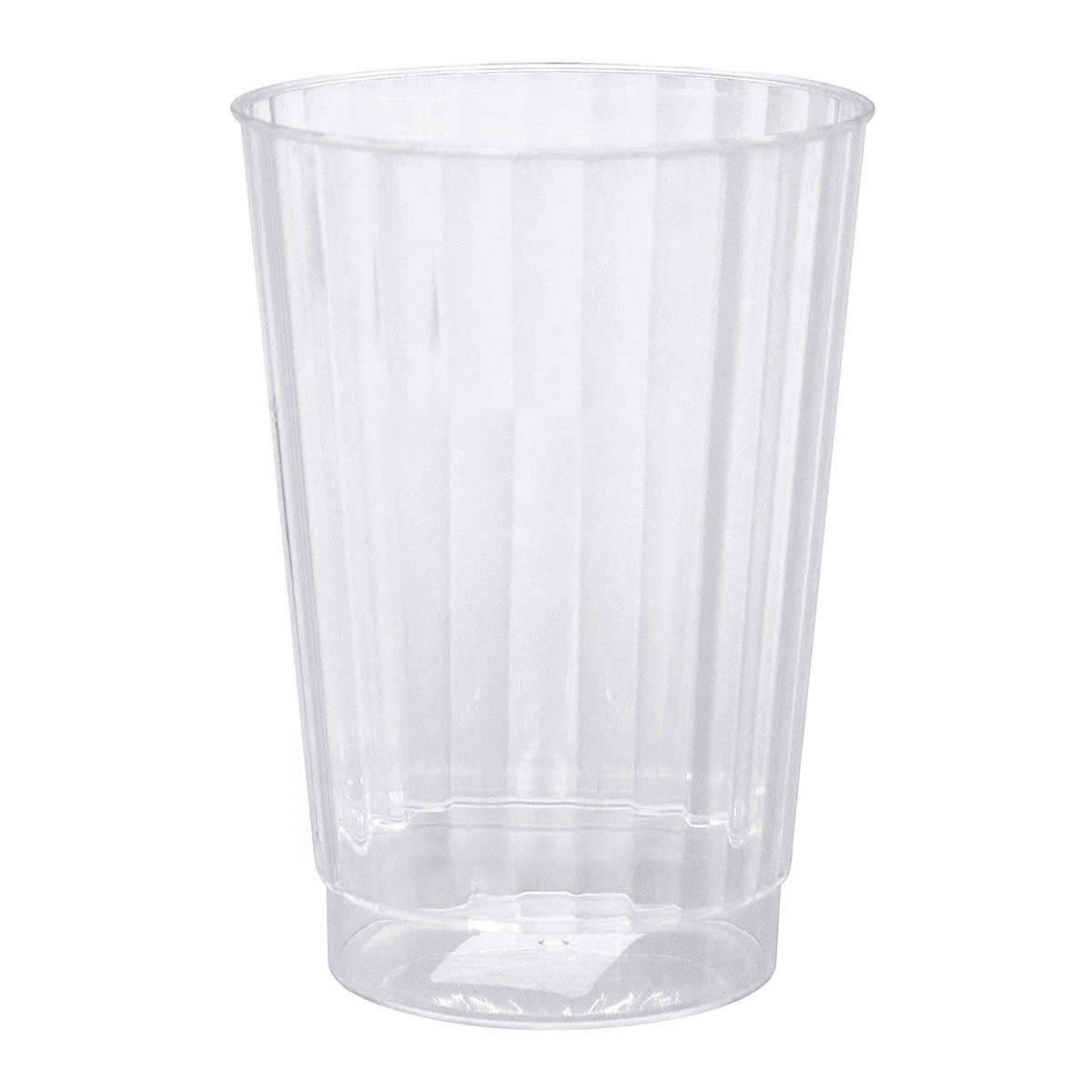 20-Count Clear Ribbed Tumbler, 12oz