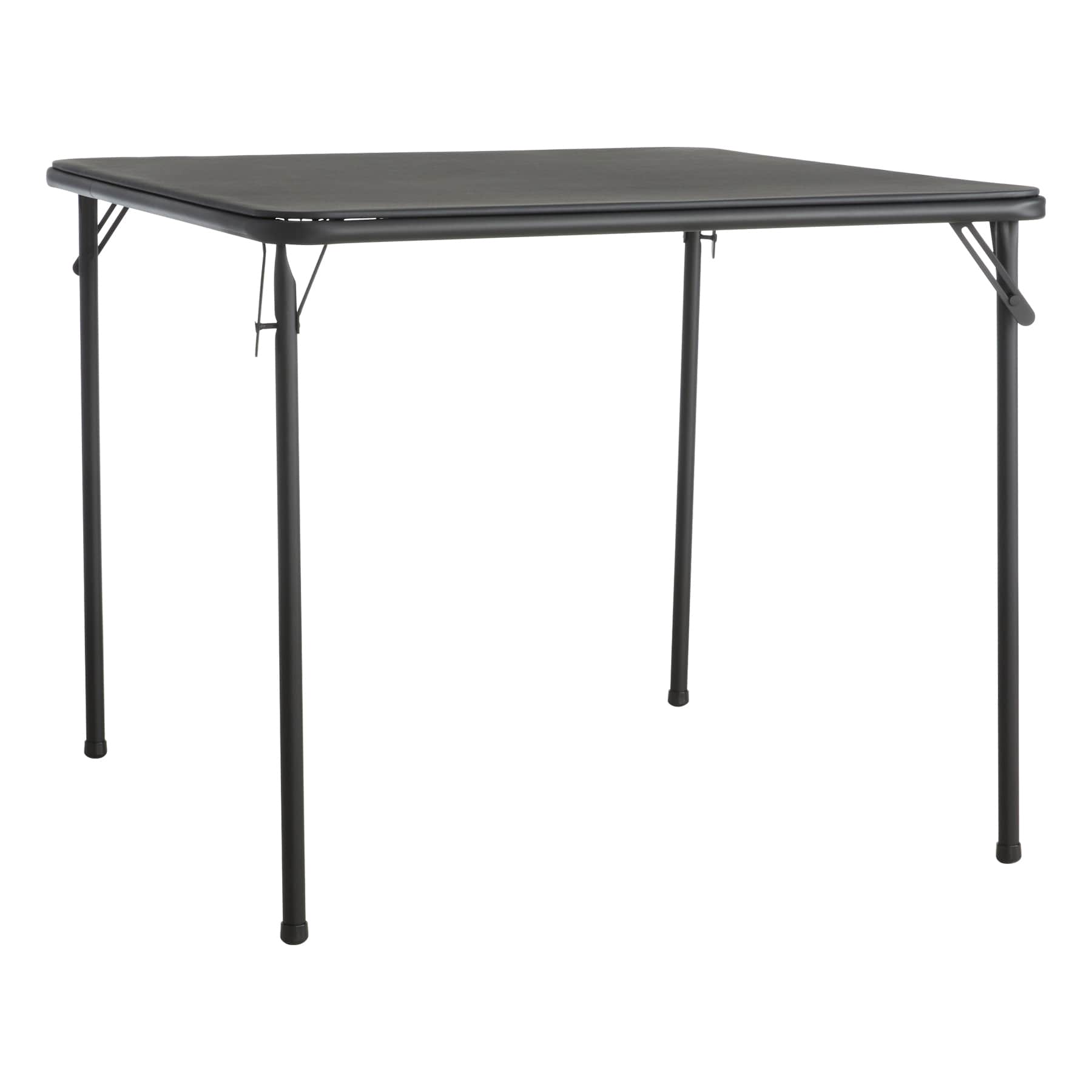 Black Square Folding Table