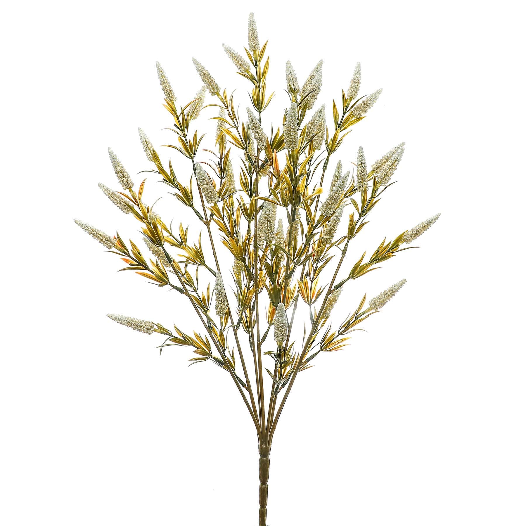 Gilded Evergreen Cream Berry Bush, 24"