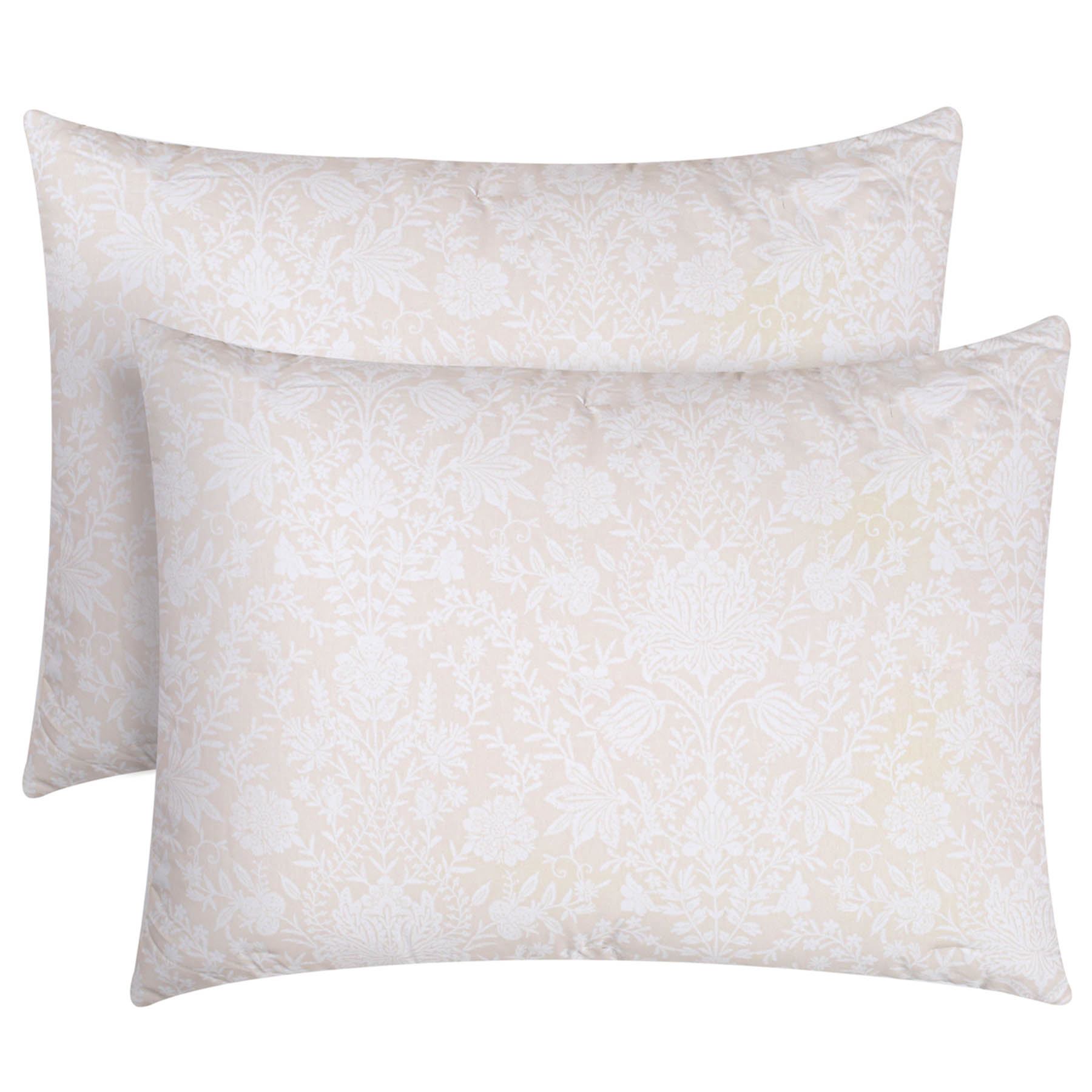 Found & Fable 5-Piece Lotus Floral Printed Comforter Set, Full/Queen